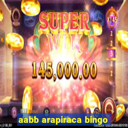 aabb arapiraca bingo